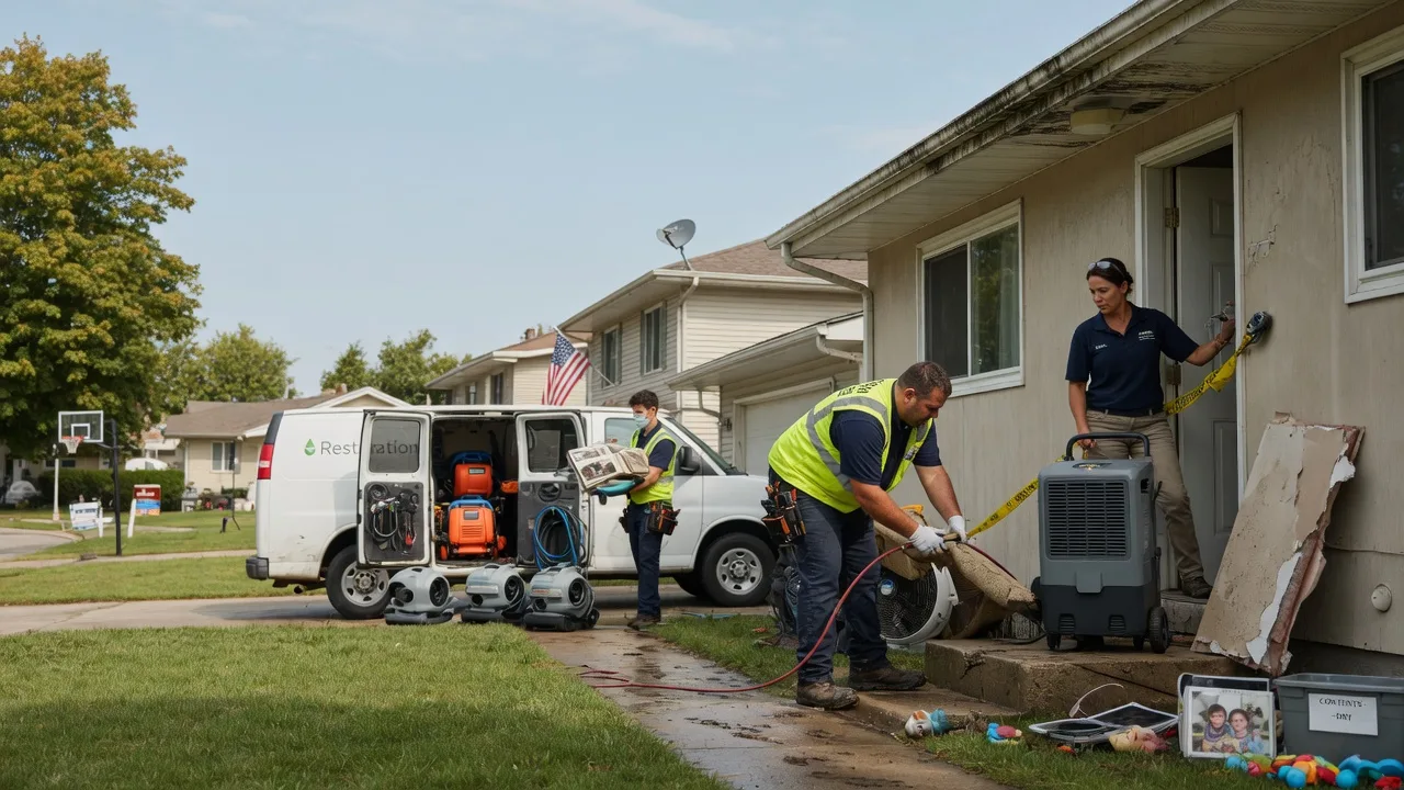 Water Damage Restoration in Limekiln, PA near me